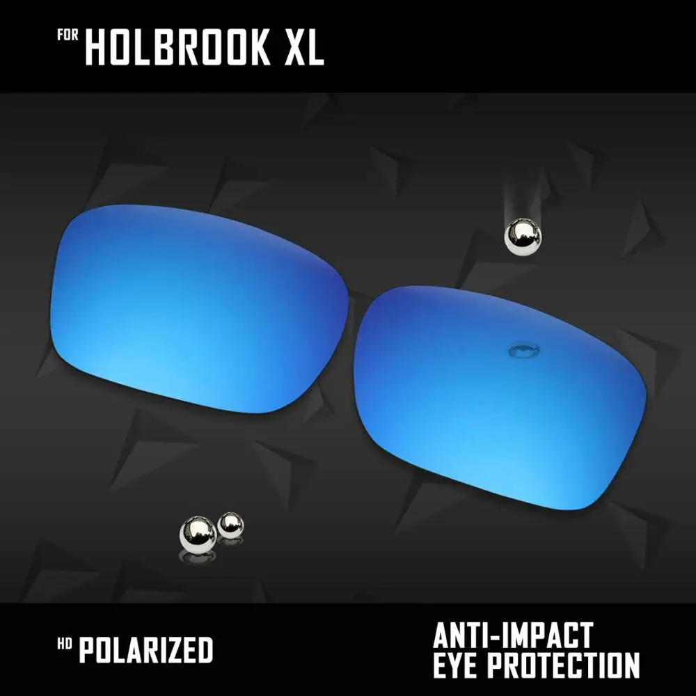 Ice Blue OOWLIT Lenses Replacements For Oakley Holbrook XL OO9417 Sunglasses Polarized- Multi Colors - Цвет линз: Ice Blue