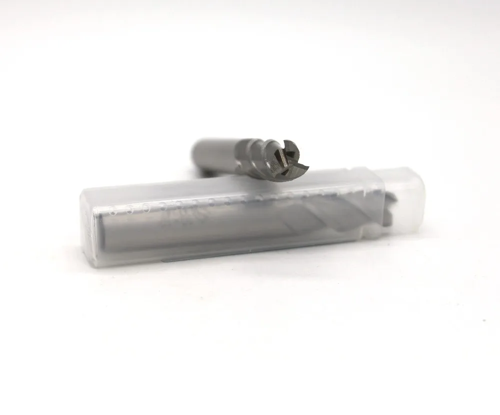 Фреза с 3 канавками Концевая фреза из быстрорежущей стали плоским концом 10 шт.