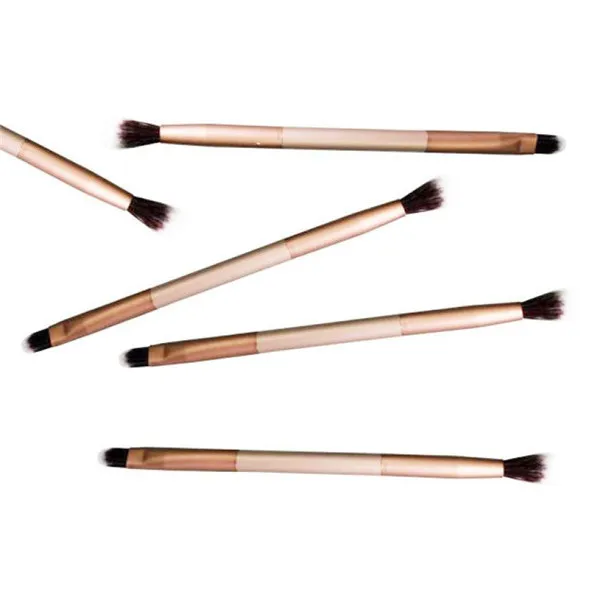 Золотые кисти для макияжа женщин новинка 2019 идеально удвоенные отличные теней