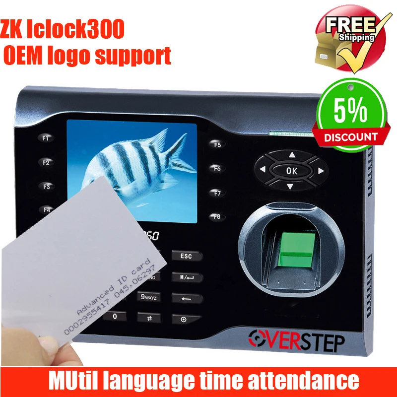 Система Linux ICLOCK300 MF кард ридер офисная посещаемость веб сервер автоматический