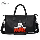 Сумки через плечо с Микки Маусом, женская сумка-мессенджер, вместительная сумочка Минни, женская сумка, большие модные сумки