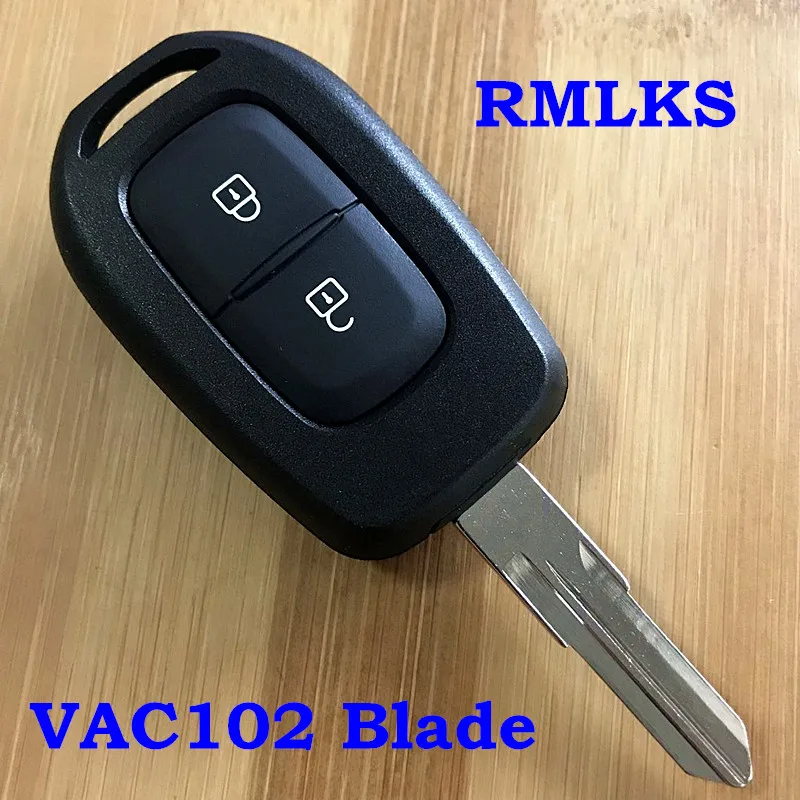 2 кнопки 433 МГц PCF7961M чип FSK удаленный ключ оболочка для Renault Sandero Dacia Logan Lodgy Dokker