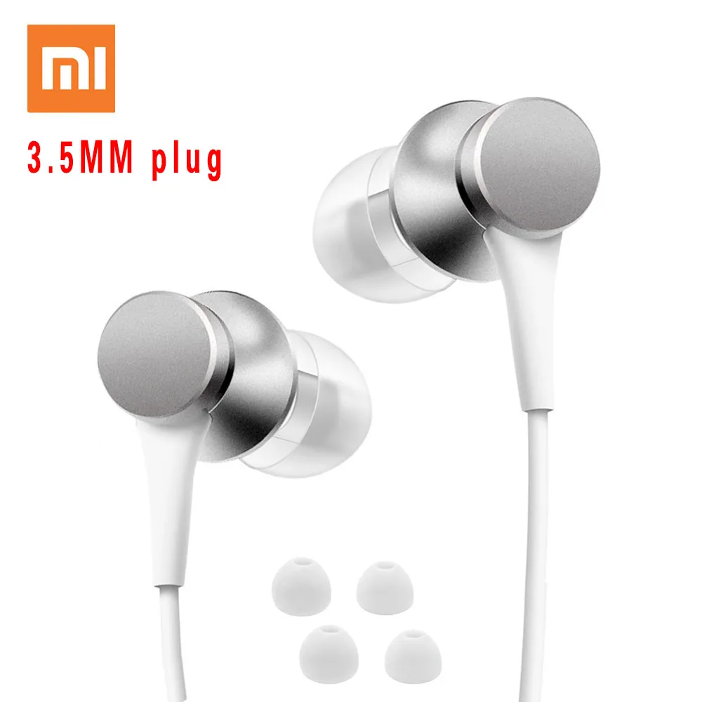 3.5 mm earphone Оригинальные Xiaomi mi наушники Piston 3 Fresh наушники-вкладыши типа C с mi c для Xiaomi mi 6/8 huawei наушники 3,5 мм - Цвет: 3.5 mm earphone