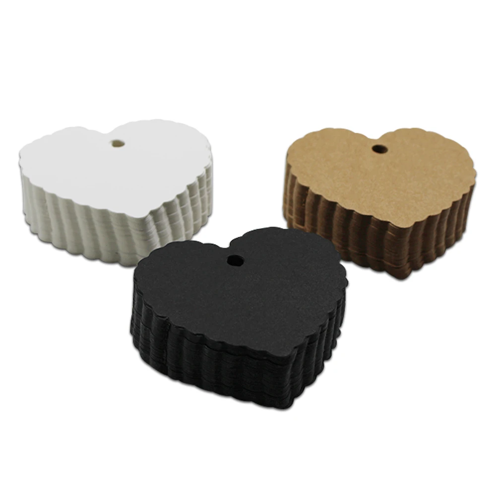 Оптовая крафт бумага пустая цена Подарочная бирка бумажная карта ручная багаж