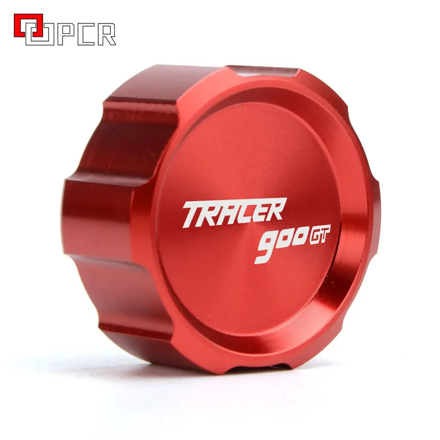 rear red Логотип Tracer 900gt мотоцикл передний и задний цилиндр для жидкости главный резервуар Крышка для Yamaha tracer 900 gt Tracer 900gt - Цвет: rear red