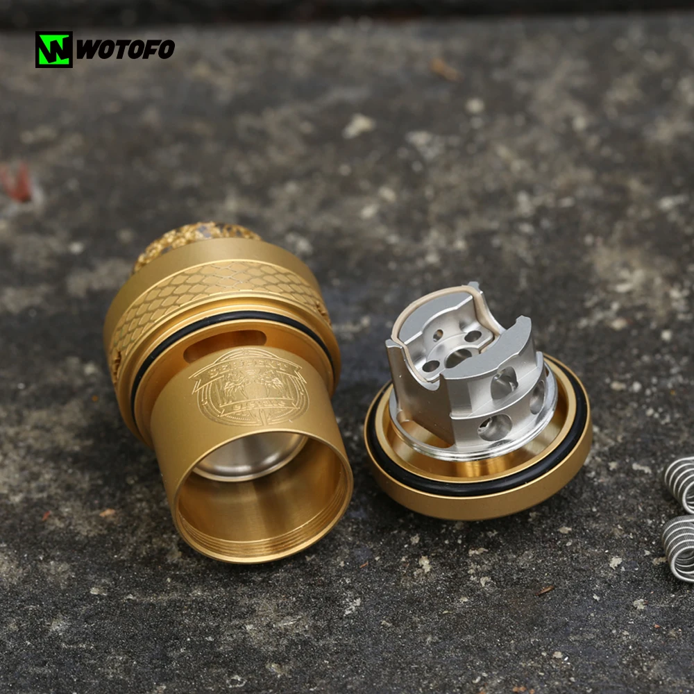 Оригинальный распылитель Wotofo Serpent Elevate RTA восстанавливающий бак с верхним