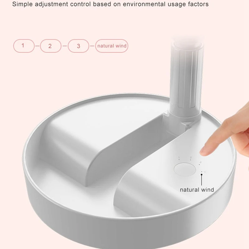 Портативный usb-вентилятор для зарядки телескопический складной вентилятор