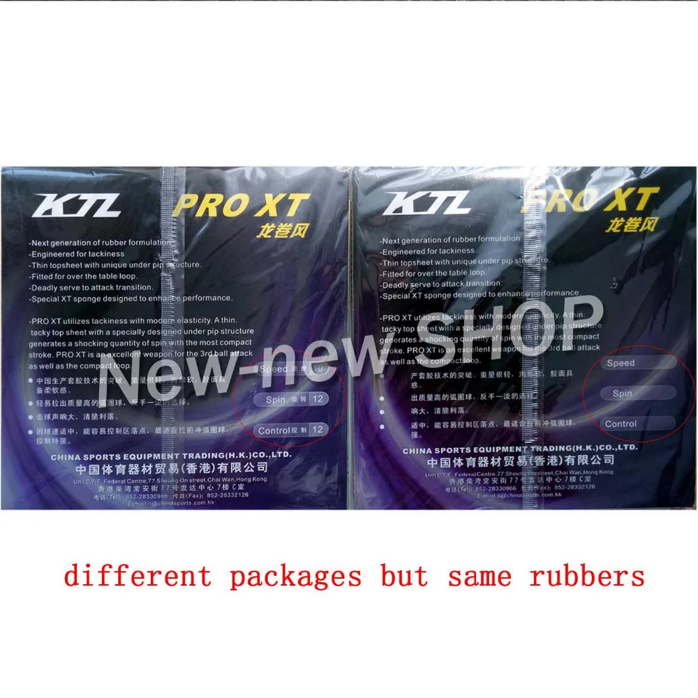 KTL Pro XT Pips In резиновая губка для настольного тенниса пинг понга|rubber material|rubber matrixtennis