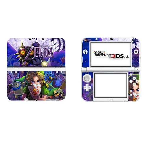 DSLL0028 Легенда о Зельде, Виниловая наклейка на обложку, наклейка на кожу для NEW 3DS XL, наклейка на обложку s для NEW 3DS LL, Виниловая наклейка на кожу, протектор - Цвет: DSLL0028