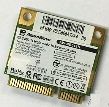 Новая сетевая карта для Ralink RT3090BC4 искусственная волна полукомпактная PCI E Wi Fi