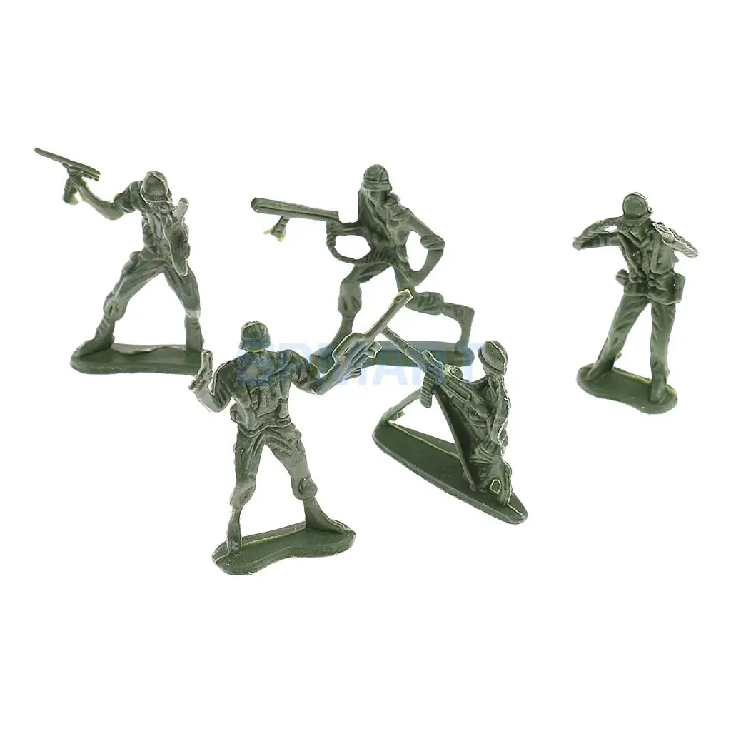 120 шт. Пластик армейский Playset 4 см Вторую мировую войну армейская куртка Для мужчин