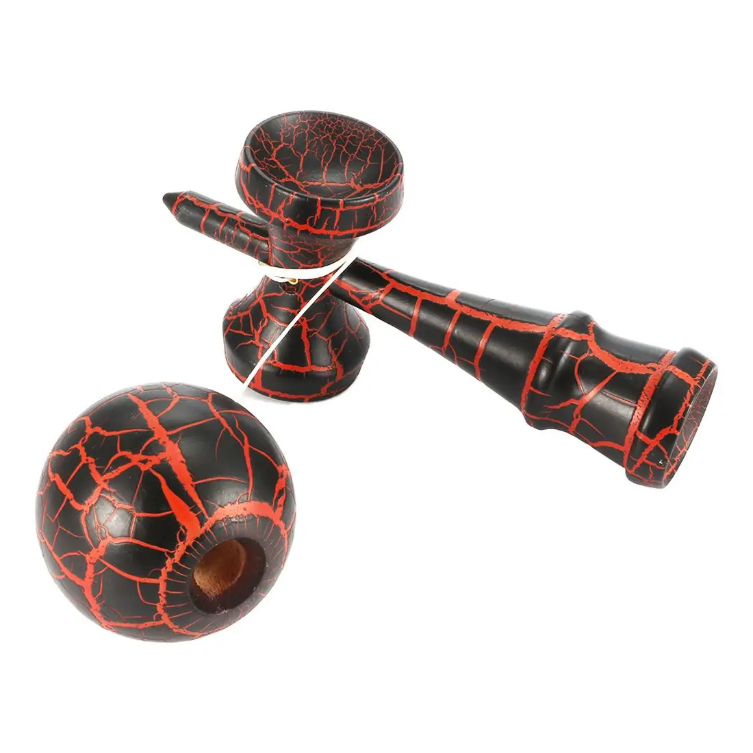 Полный Crackle On Kendama деревянный мяч образование традиционная игра игрушка
