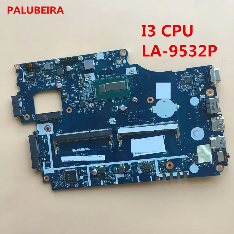 Материнская плата для ноутбука модель V5WE2 с процессором I3 DDR3L | Компьютеры и офис
