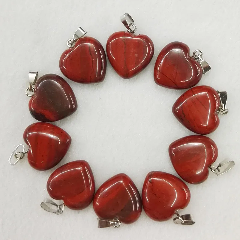 

Wholesale fashion 16mm small love heart pendants charms Rainbow stone pendants for jewelry making 50pcs/lot free shipping