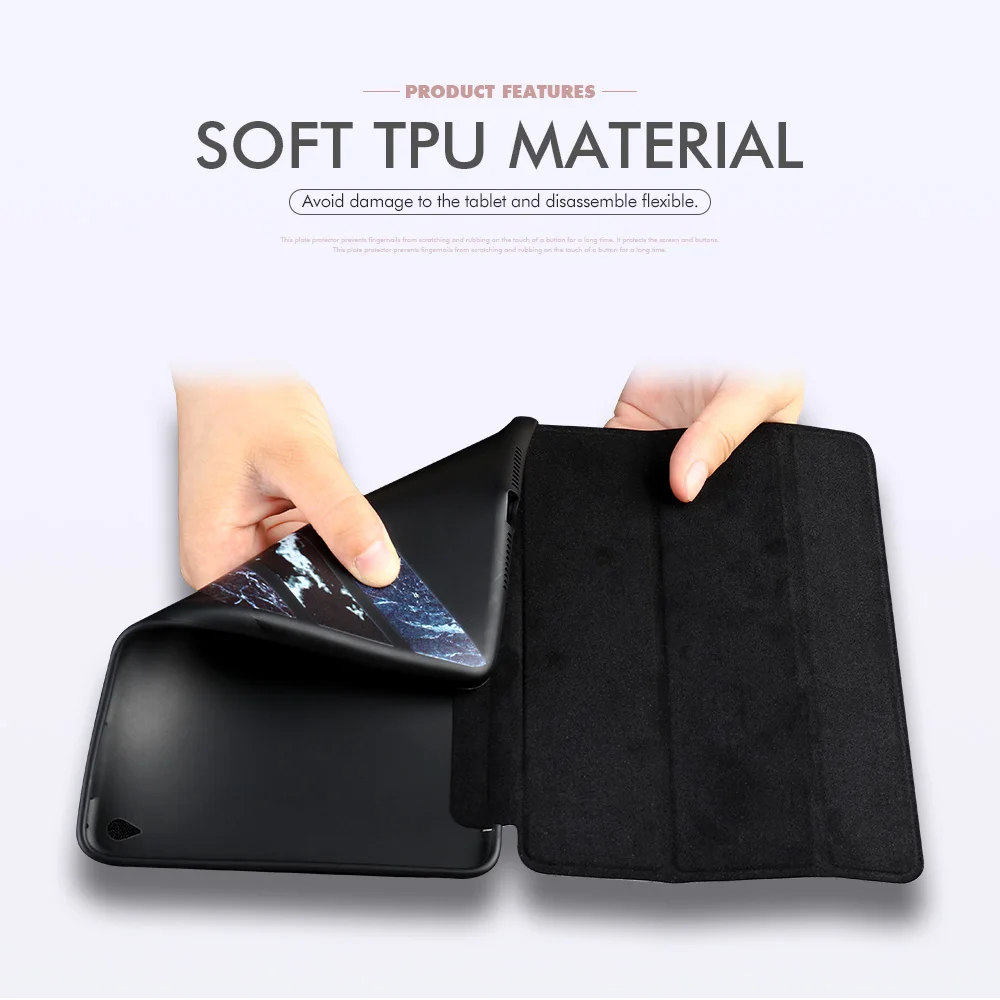 Auto Sleep Wake Up Чехол для iPad 9,7 Pro 10,5 Air 1 2 IPad Mini, для детей 1, 2, 3, 4, 5, 6 лет чехол s Мрамор флип-чехол бампер чехол Fundas