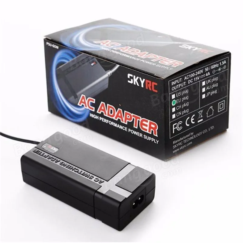 Оригинальный адаптер питания SKYRC 15V 4A 60W для IMAX B6/B6 mini Balance Charger EU plug UK piug US piug|balance