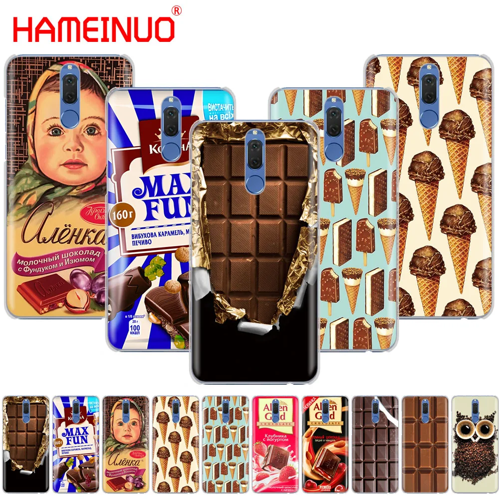 HAMEINUO alenka bar wonka чехол для телефона с изображением шоколада Huawei NOVA 2 2S 3e PLUS LITE p smart 2018