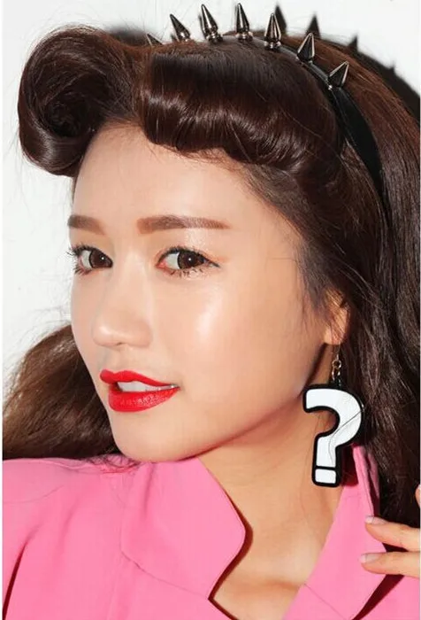 Модные Акриловые серьги подвески FishSheep с вопросами и эмблемами большие для