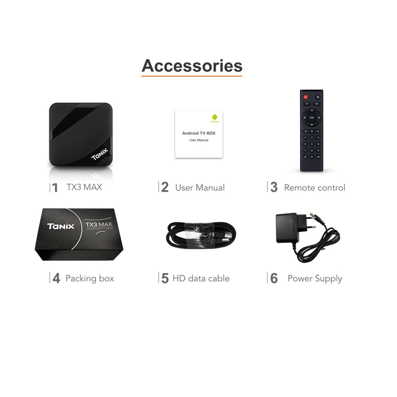Tx3 max Android 7,1 tv приставка арабский IPTV italia Франция Португалия Испания арабский подписки жизни media playey 4 K VOD