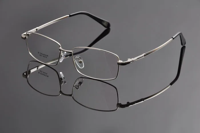 Супергибкий висок сплав оптической оправы память оправа для очков близорукости