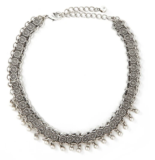 Женское ожерелье чокер в стиле бохо ZOSHI винтажное с вырезами и цветами бижутерия