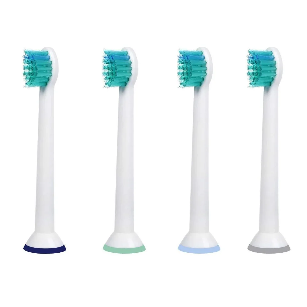 4 piezas reemplazo de Sonic cepilo de dientes para Philips Sonicare ProResults HX6024 cabe DiamondClean Flexcare серия Health