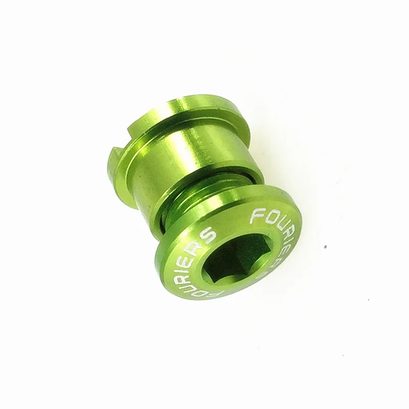 Fouriers 5pcs Alloy Bike Chainring Bolt Screws Nuts Single or Double 5mm 7mm For MTB Road Bicycle Parts | Спорт и развлечения