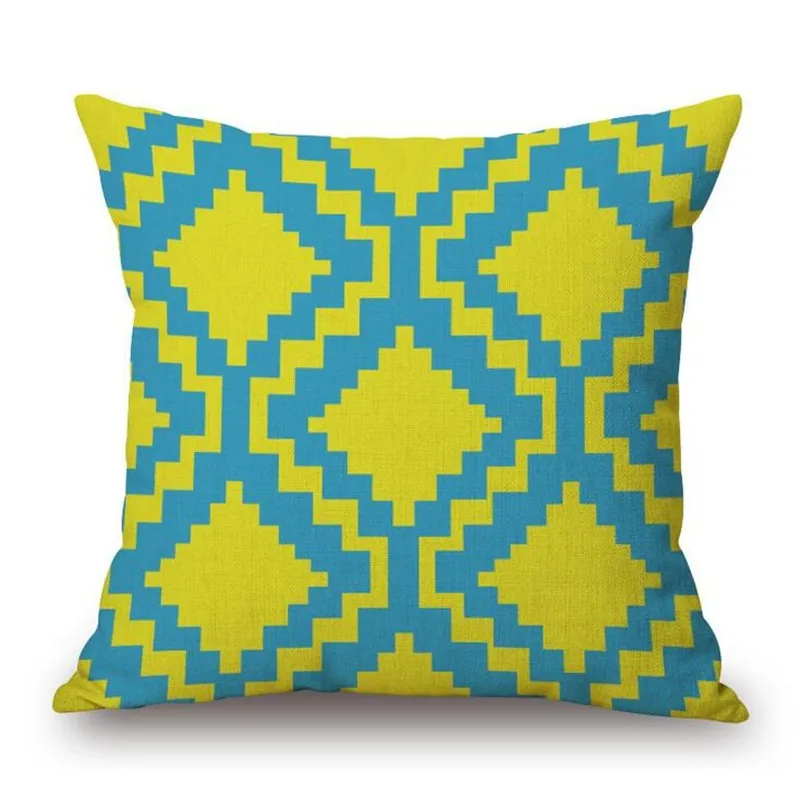 Наволочка в богемном стиле с геометрическим принтом для автомобиля Almofadas