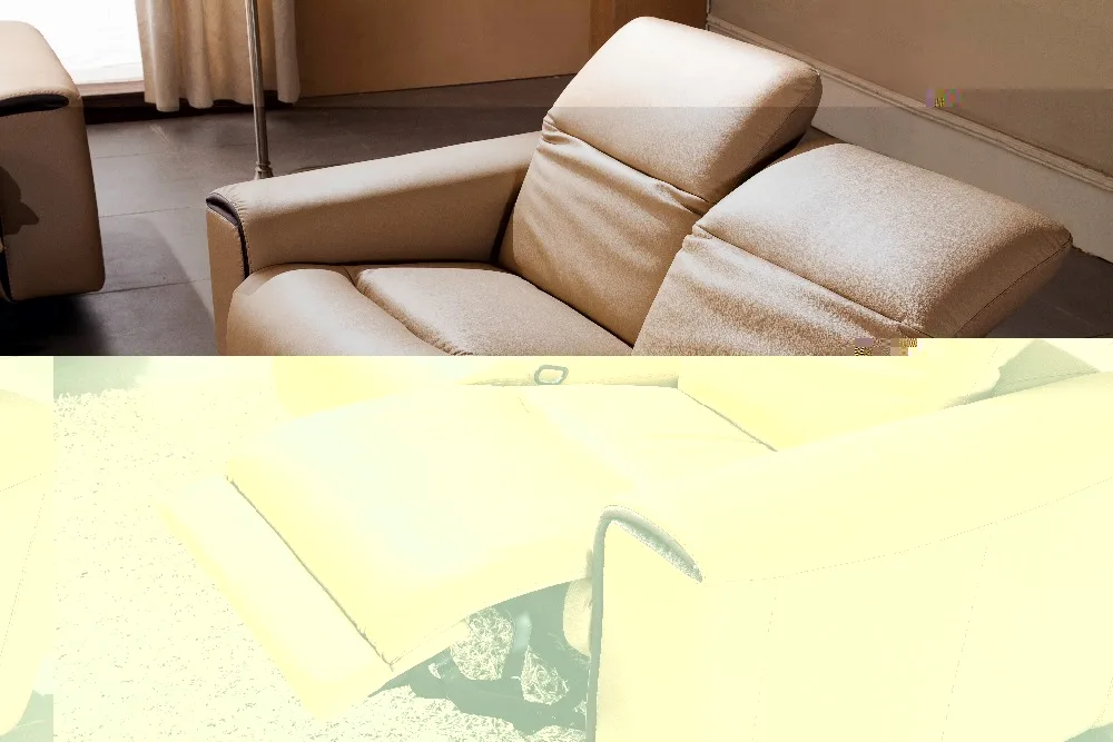 Набор диванов из натуральной коровьей кожи секционный/угловой диван для