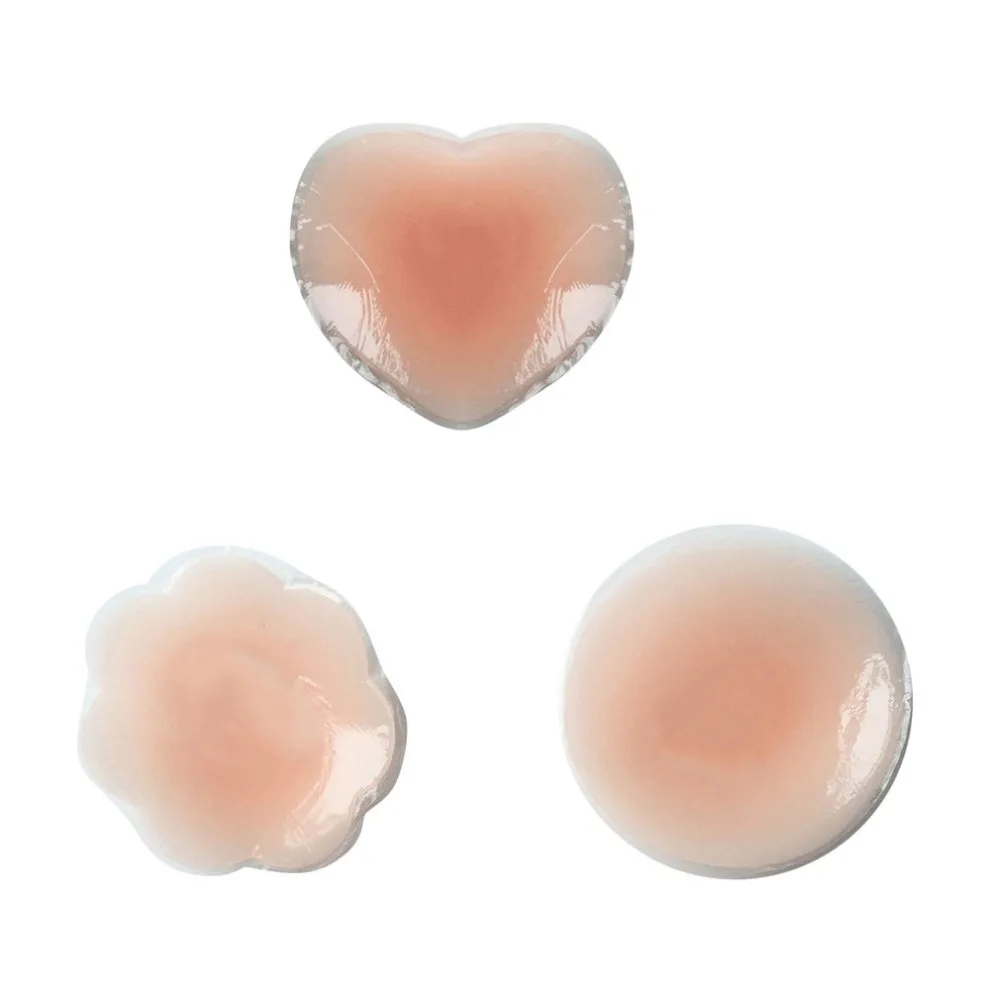 1 пара силиконовые наклейки на соски в форме цветка сливы|Бюстгальтеры| |