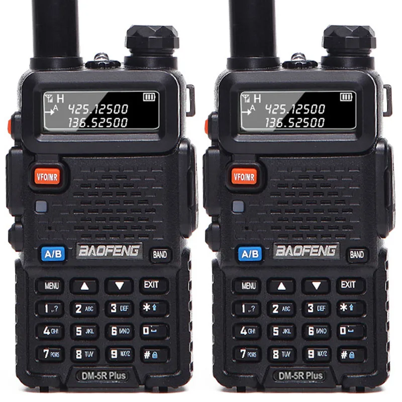 factory standard 2 шт. Baofeng DM-5R PLUS DMR Tier I& II Радио рация цифровой и аналоговый режим DMR ретранслятор функция Совместимость с Moto - Цвет: factory standard
