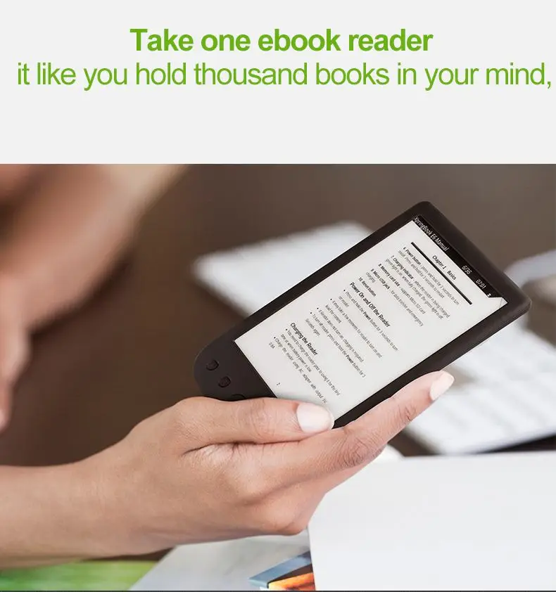 Электронная книга Клаит 8G BK-6025 2500mah электронная книга читатель e-ink 6 дюймов разрешение электронная книга ридер памяти электронная книга(встроенный передний свет