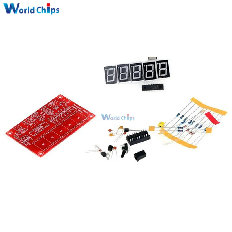 DIY Kits RF 1Hz 50MHz Crystal Oscillator Frequency Counter Meter Digital LED Tester Meter|Интегральные схемы| |