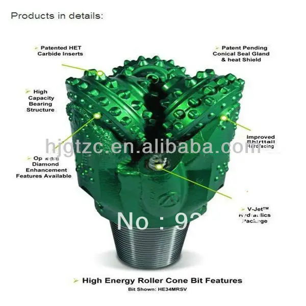 API 9 1/2 hughes tricone drill bits | Инструменты