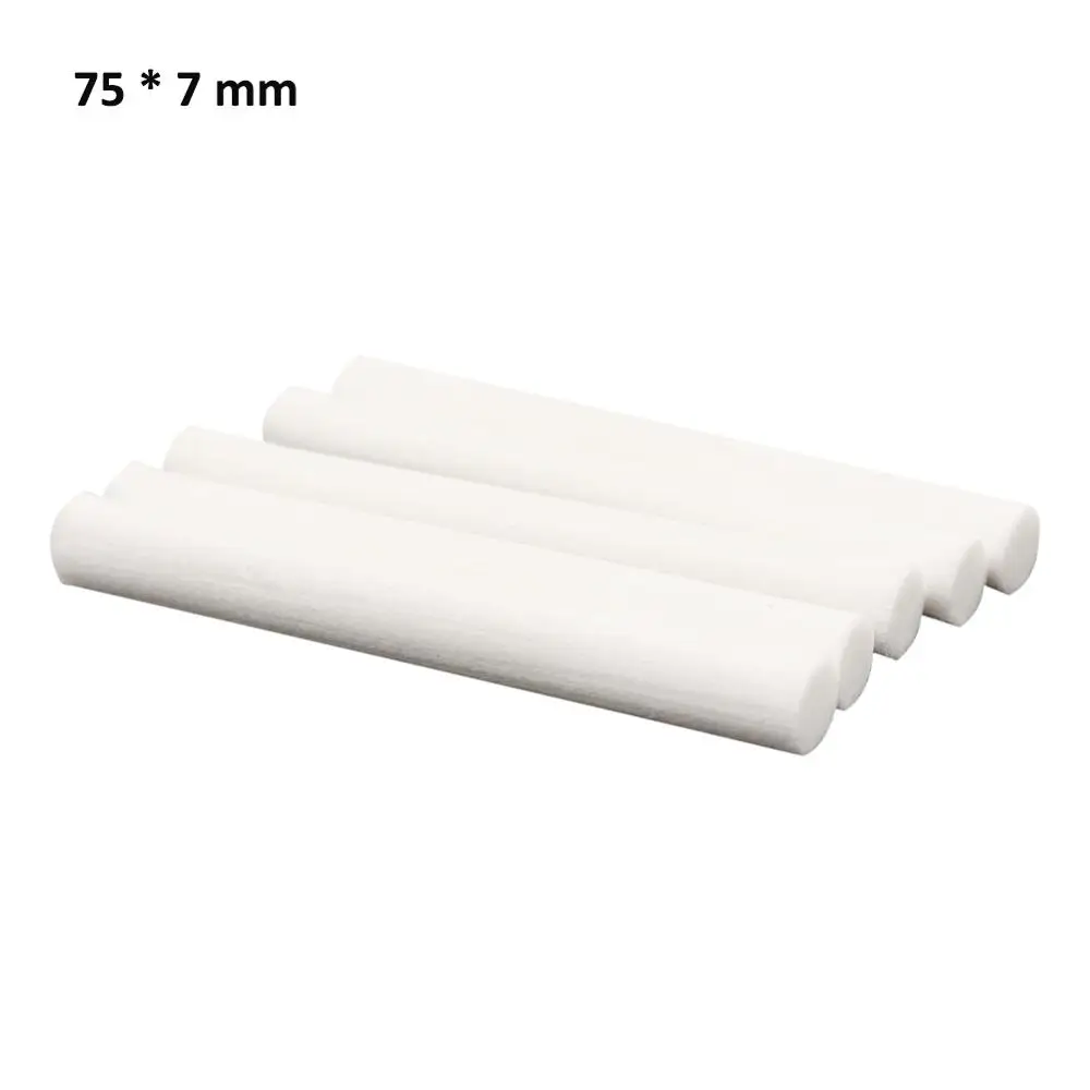 75 x 7 mm 5 шт. сменная хлопчатобумажная губка для фильтра мини-фильтр губка для USB увлажнитель воздуха диффузор увлажнитель воздуха 4 различных характеристики - Цвет: 75 x 7 mm