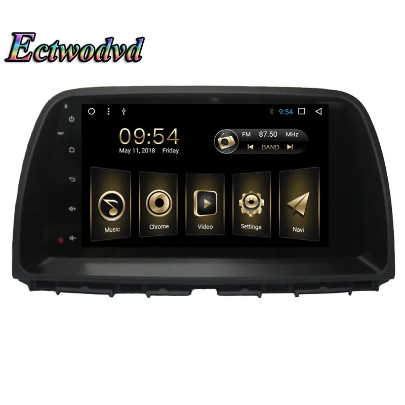 Ectwodvd Восьмиядерный Android 8 1 4G + 64G Автомобильный Радио Стерео gps навигация для Mazda CX-5