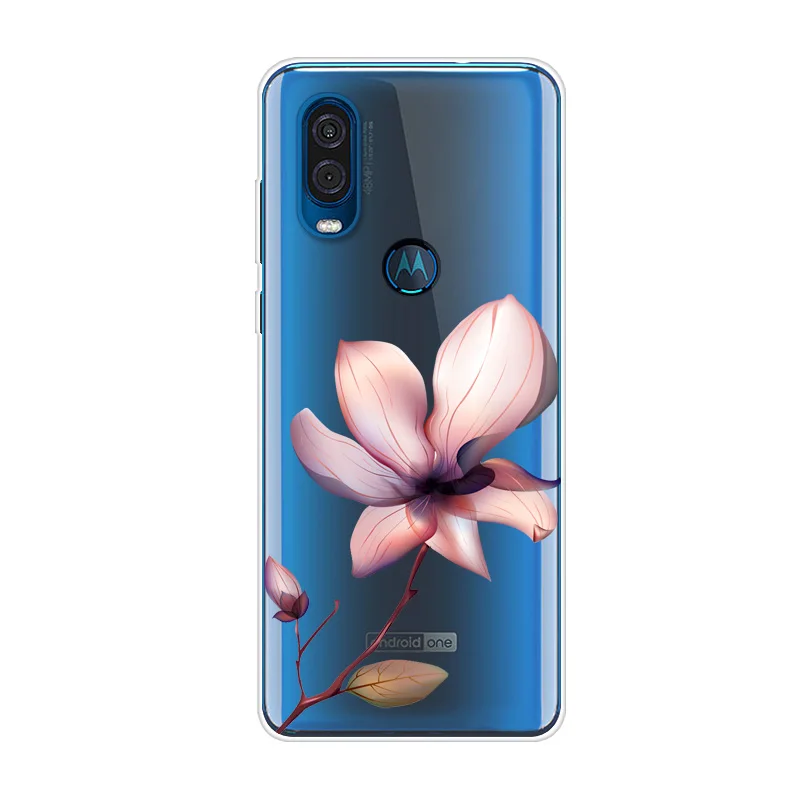 Силиконовый чехол для Moto One Vision Motorola мягкий телефона из ТПУ MOTO XT1970|Бамперы| |