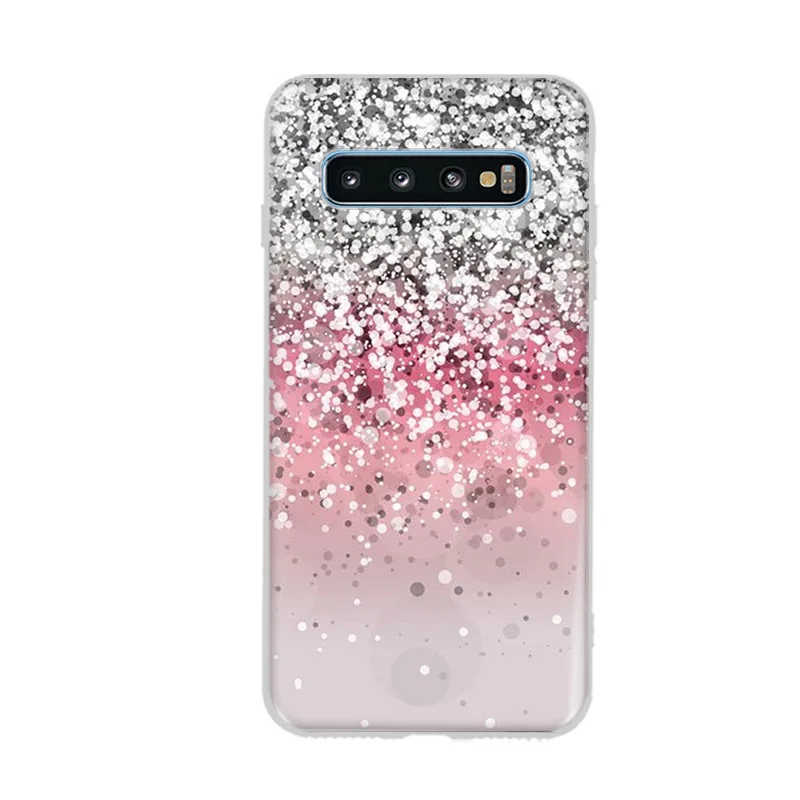 Мягкий ТПУ чехол с Микки и Минни для Samsung Galaxy S10E S10 + Plus прозрачный силиконовый