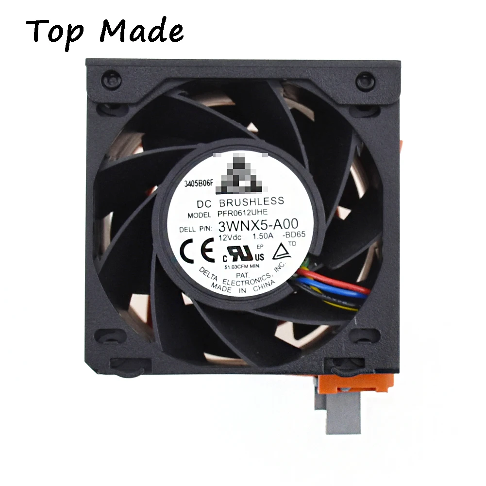 1 шт. Вентилятор охлаждения шасси для DELL Server R720 R720XD 3RKJC WG2CK Замена|Кулеры и системы