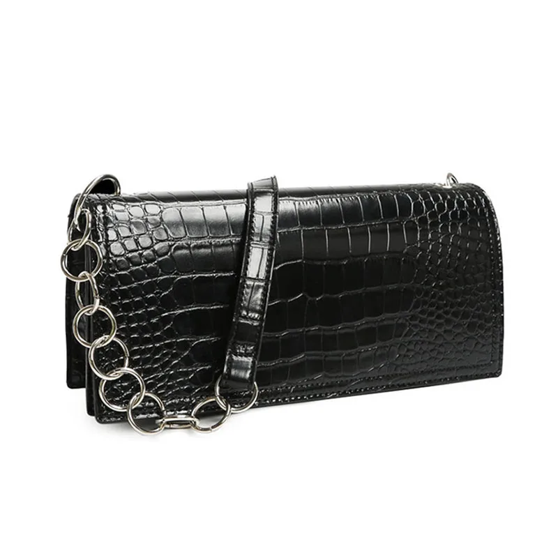 XMESSUN 2021 новые сумки с крокодиловым узором женская модная сумка через плечо замком
