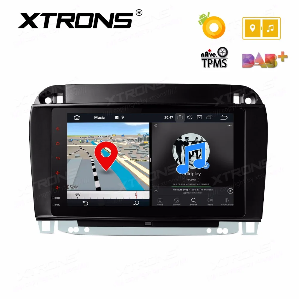 XTRONS 8&quot Radio Android 8.0 Octa Core Car NO DVD Player GPS DAB+ for Mercedes Benz W220 S280 S320 S350 S400 S430 S500 1998-2005 |