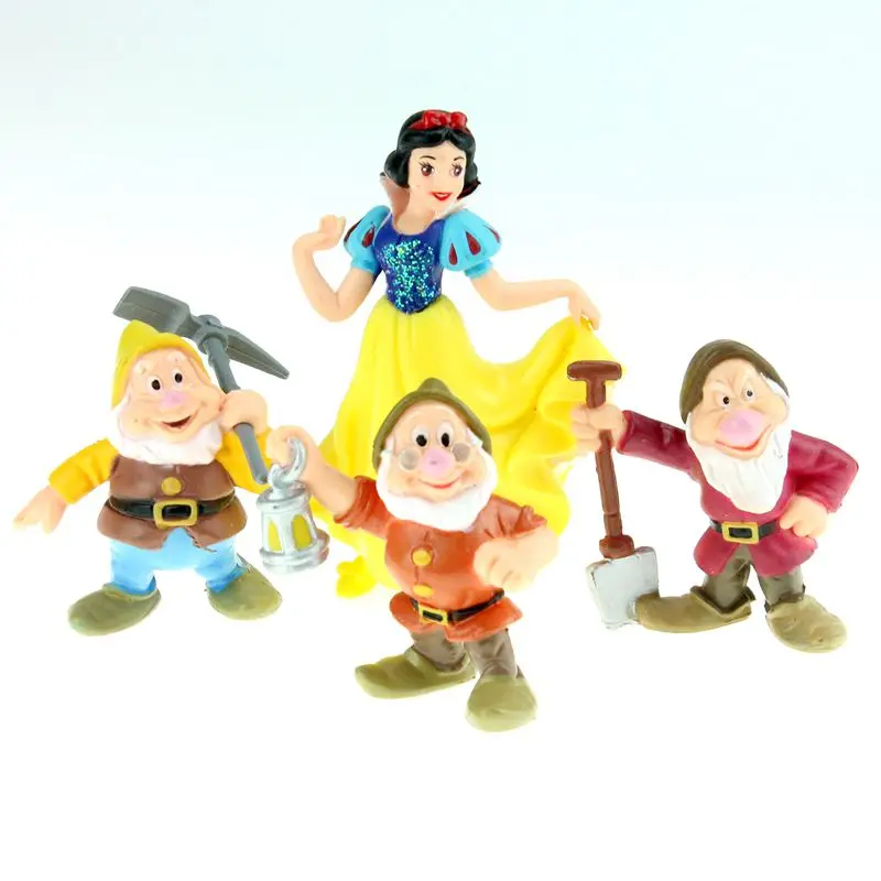 Игрушки Disney 8 шт./компл. 6 10 см Белоснежка и семь карликов экшн фигурка модель
