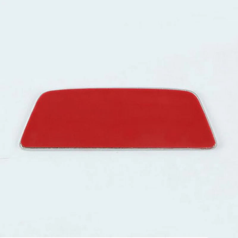 

Tonlinker 2PCS DIY Car styling ABS Chrome Glove box Handle Decorative Sequin Cover Case stickers For Ford Focus 2015 accessories