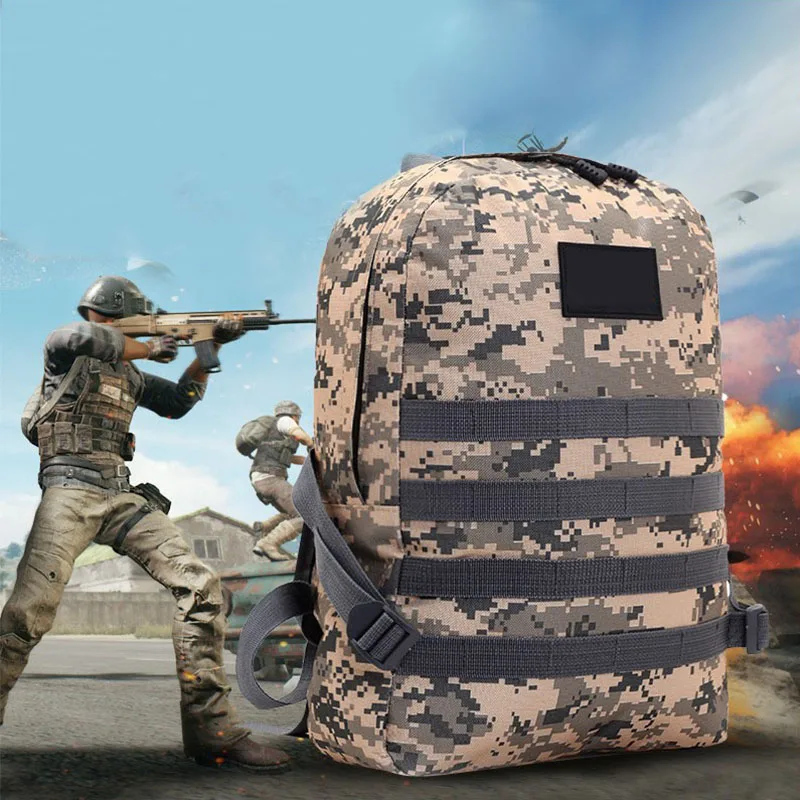 Трехуровневый рюкзак для онлайн-игр водонепроницаемый камуфляжный альпинизма