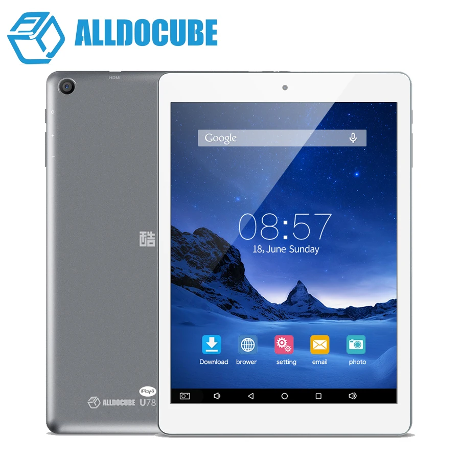 Новое поступление 7 85 ''ips alldocube/Cube U78 iplay8 Android 6 0 Tablet 1024x768 MTK8163 Quad core Dual Wi Fi 2 4 г/5 г
