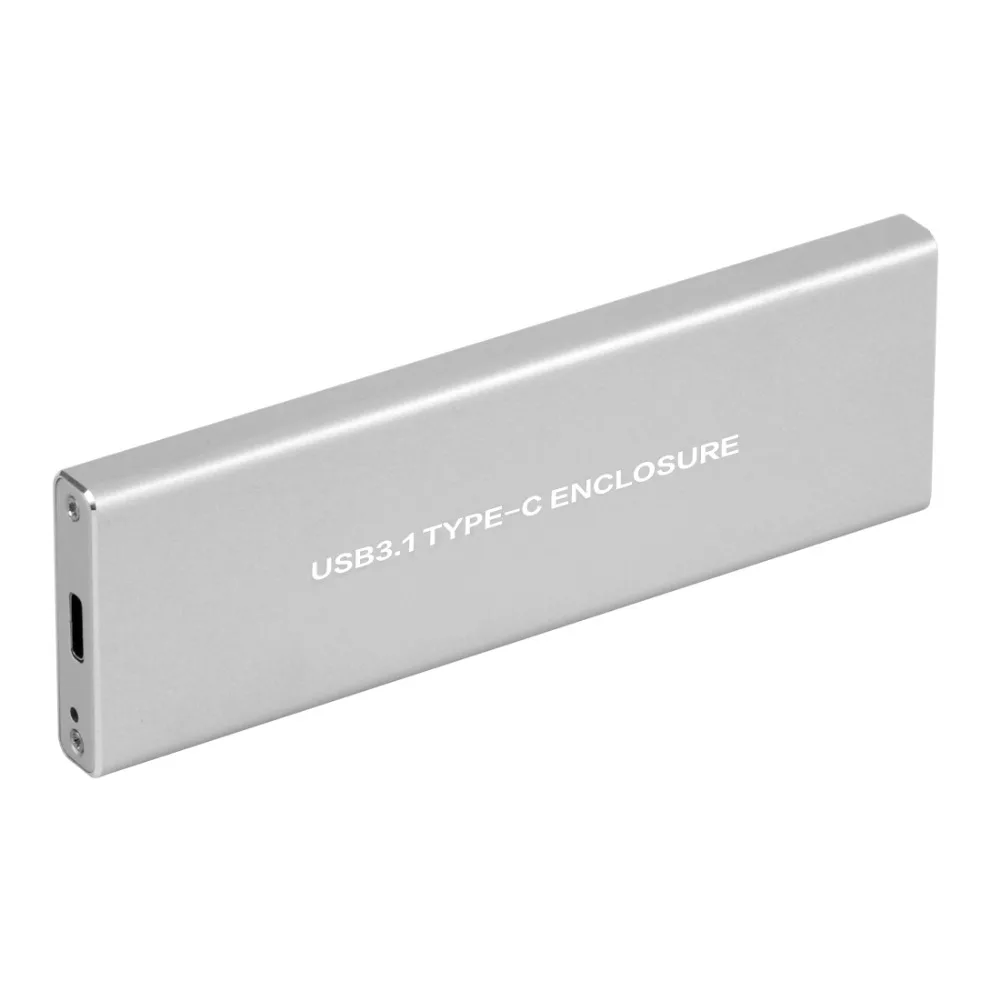 NVMe PCIE USB3.1 HDD корпус M.2 для USB SSD корпус для жесткого диска Тип C 3,1 M Соединитель в форме ключа корпус