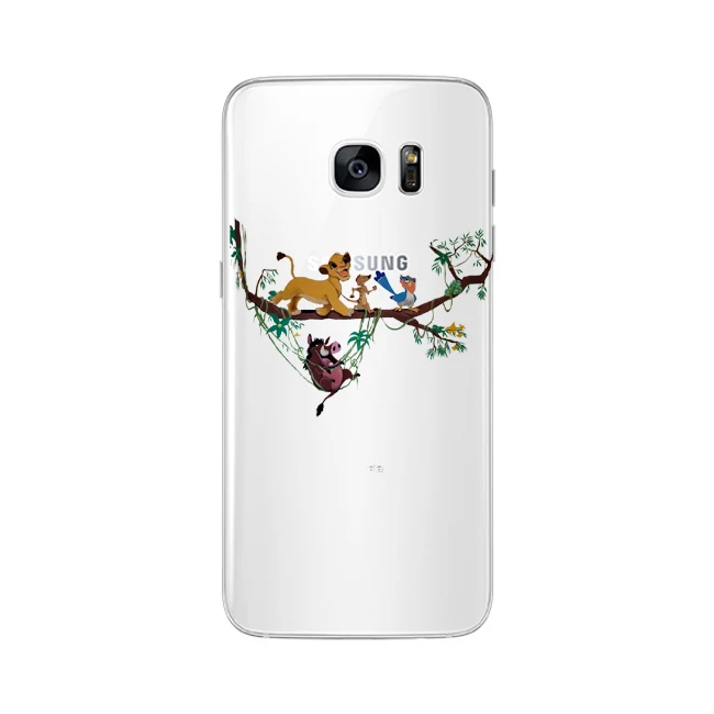 TPU Король Лев Пумба Акуна Матата Мягкий силиконовый чехол для телефона samsung Galaxy S6 S7EDGE S8 S9 S10PLUS S10Lite M10 M20 - Цвет: TPU