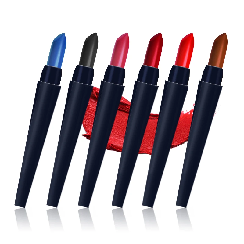 Mate mini Lipstick Pencil Cosmetics Matte Lips Pigment Nude set Long Lasting magic Makeup korean |