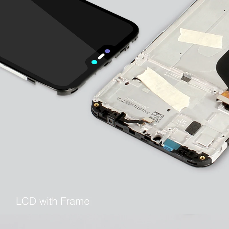 ЖК дисплей для Xiaomi A2 Lite Redmi 6 Pro экран с дигитайзером и рамкой сенсорная панель в