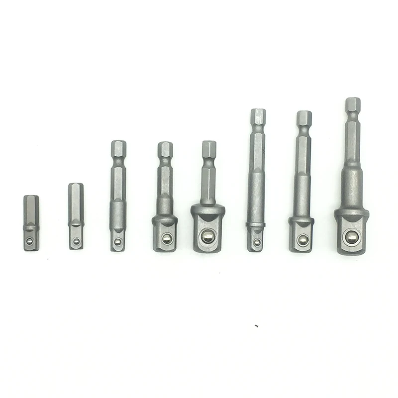 8 шт шестигранный Набор торцевых головок драйвер 1/4 &quot3/8&quot 1/2 &quot(25 мм и 65 мм)